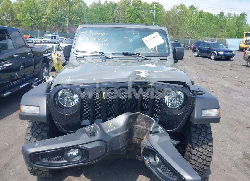 Photo 12 of 2021 Jeep Wrangler UNLIMITED WILLYS SPORT 4X4 (VIN 1C4HJXDNXMW815548)