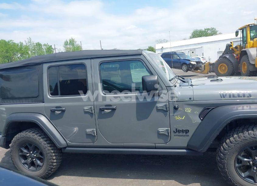 Photo 13 of 2021 Jeep Wrangler UNLIMITED WILLYS SPORT 4X4 (VIN 1C4HJXDNXMW815548)