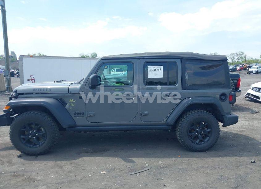 Photo 14 of 2021 Jeep Wrangler UNLIMITED WILLYS SPORT 4X4 (VIN 1C4HJXDNXMW815548)
