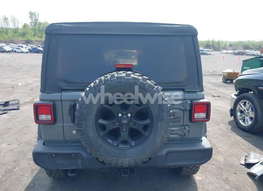 Photo 16 of 2021 Jeep Wrangler UNLIMITED WILLYS SPORT 4X4 (VIN 1C4HJXDNXMW815548)