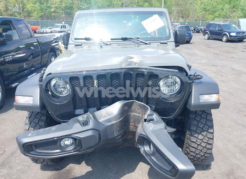 Photo 6 of 2021 Jeep Wrangler UNLIMITED WILLYS SPORT 4X4 (VIN 1C4HJXDNXMW815548)
