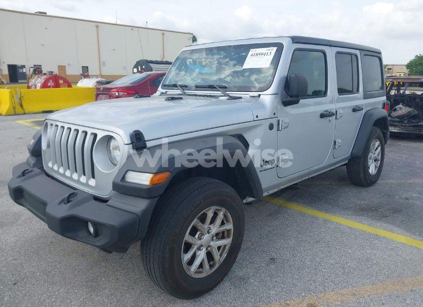 Photo 2 of 2023 Jeep Wrangler 4-DOOR SPORT S 4X4 (VIN 1C4HJXDNXPW702199)