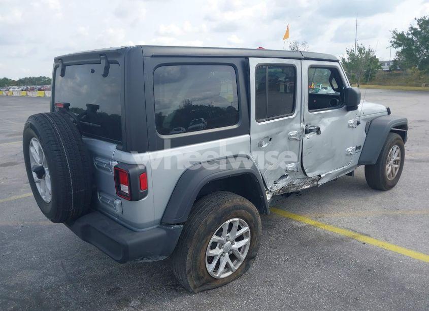 Photo 4 of 2023 Jeep Wrangler 4-DOOR SPORT S 4X4 (VIN 1C4HJXDNXPW702199)