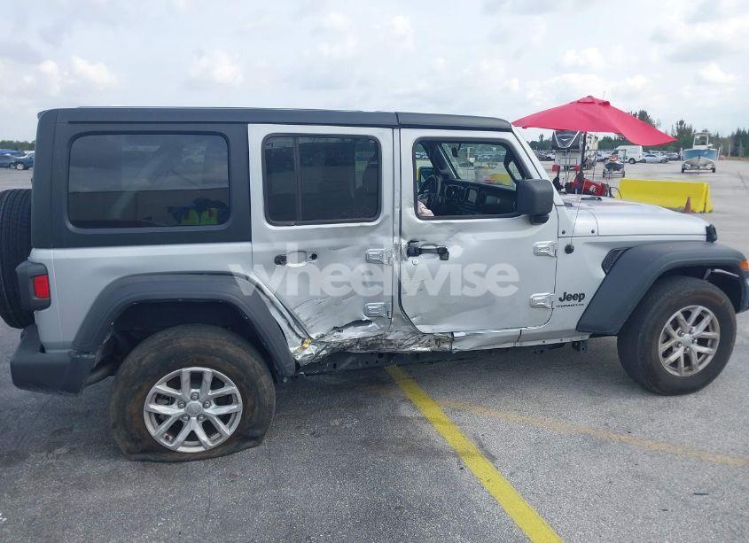 Photo 6 of 2023 Jeep Wrangler 4-DOOR SPORT S 4X4 (VIN 1C4HJXDNXPW702199)