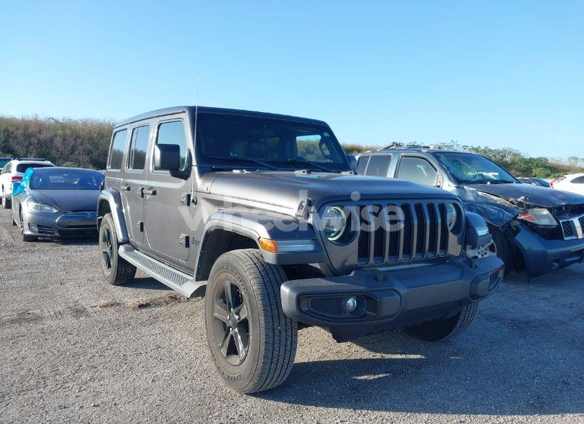 2020 Jeep Wrangler UNLIMITED SAHARA ALTITUDE 4X4 (VIN 1C4HJXEG0LW145409) main photo