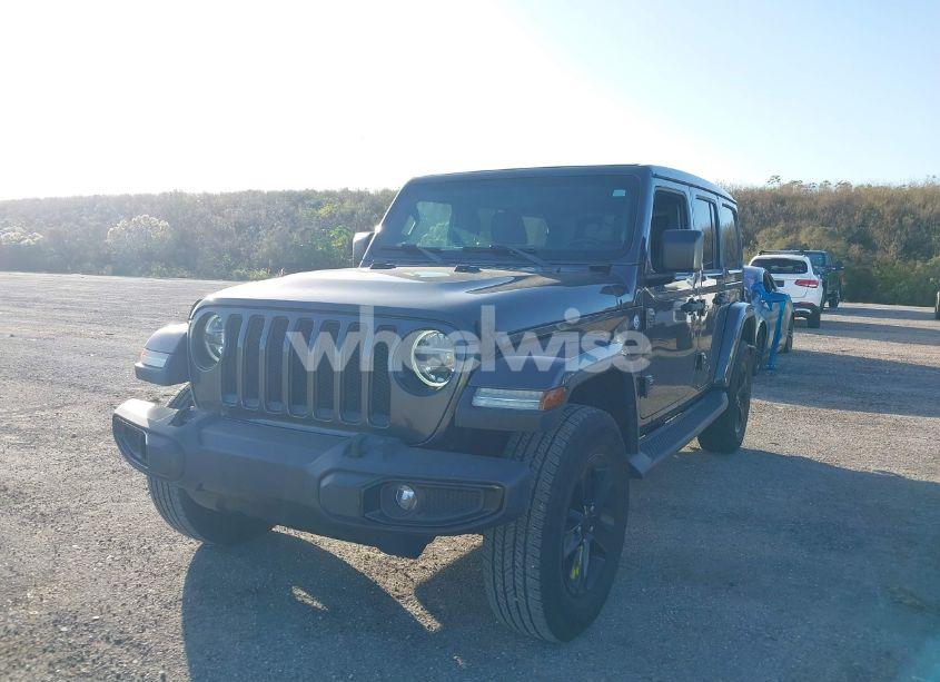 Photo 2 of 2020 Jeep Wrangler UNLIMITED SAHARA ALTITUDE 4X4 (VIN 1C4HJXEG0LW145409)