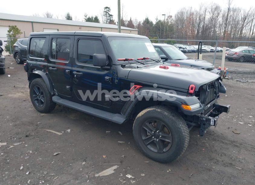 2021 Jeep Wrangler UNLIMITED SAHARA ALTITUDE 4X4 (VIN 1C4HJXEG0MW509734) main photo