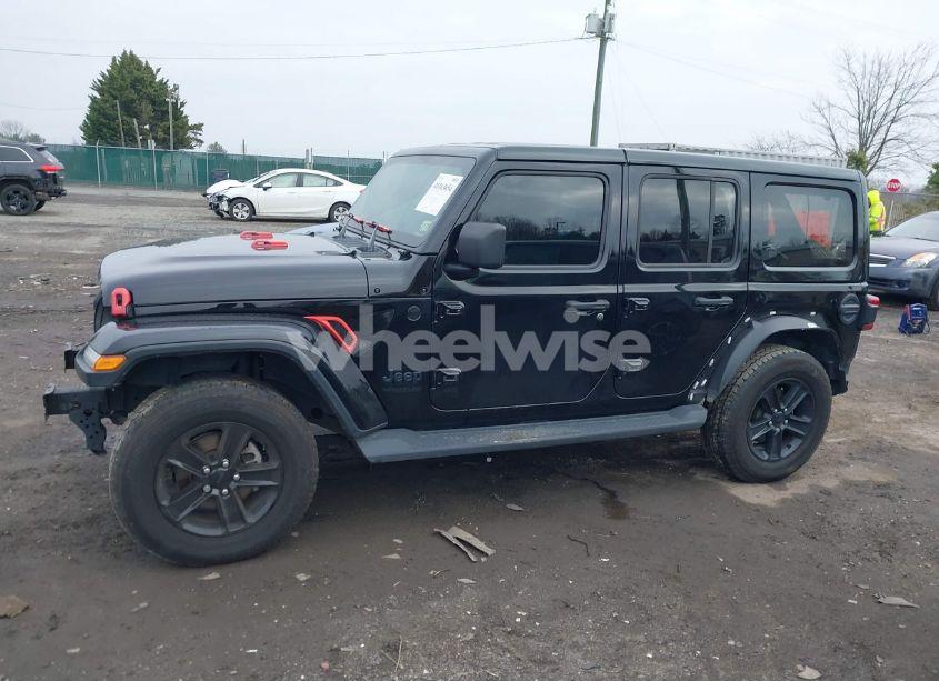 Photo 15 of 2021 Jeep Wrangler UNLIMITED SAHARA ALTITUDE 4X4 (VIN 1C4HJXEG0MW509734)