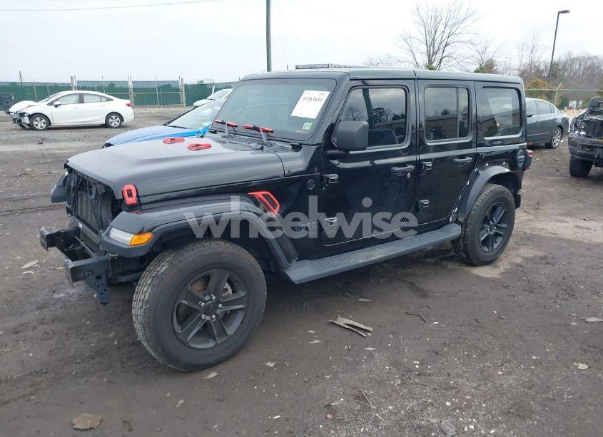 Photo 2 of 2021 Jeep Wrangler UNLIMITED SAHARA ALTITUDE 4X4 (VIN 1C4HJXEG0MW509734)
