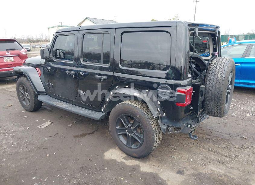 Photo 3 of 2021 Jeep Wrangler UNLIMITED SAHARA ALTITUDE 4X4 (VIN 1C4HJXEG0MW509734)
