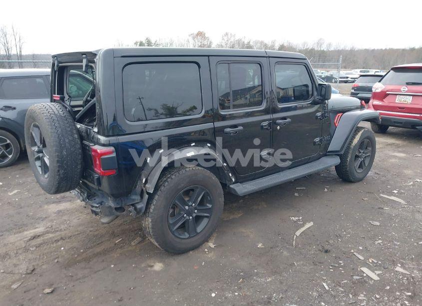 Photo 4 of 2021 Jeep Wrangler UNLIMITED SAHARA ALTITUDE 4X4 (VIN 1C4HJXEG0MW509734)