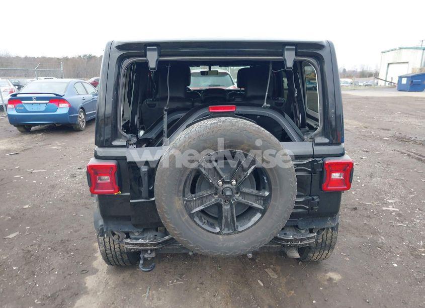 Photo 6 of 2021 Jeep Wrangler UNLIMITED SAHARA ALTITUDE 4X4 (VIN 1C4HJXEG0MW509734)