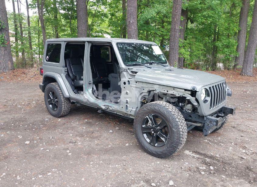 2021 Jeep Wrangler UNLIMITED SAHARA ALTITUDE 4X4 (VIN 1C4HJXEG0MW703812) main photo