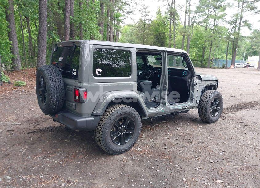 Photo 4 of 2021 Jeep Wrangler UNLIMITED SAHARA ALTITUDE 4X4 (VIN 1C4HJXEG0MW703812)