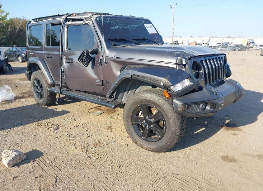 2021 Jeep Wrangler UNLIMITED SAHARA ALTITUDE 4X4 (VIN 1C4HJXEG0MW785847) main photo