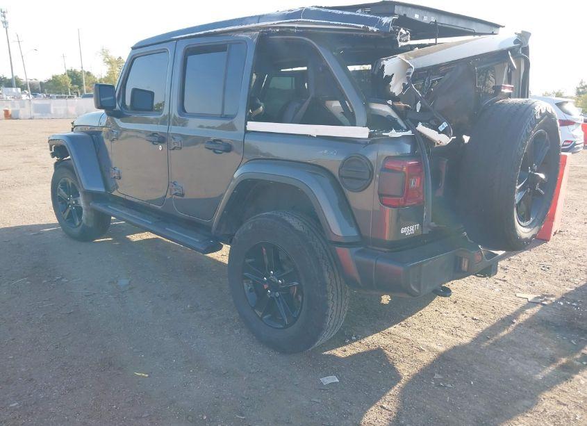 Photo 3 of 2021 Jeep Wrangler UNLIMITED SAHARA ALTITUDE 4X4 (VIN 1C4HJXEG0MW785847)