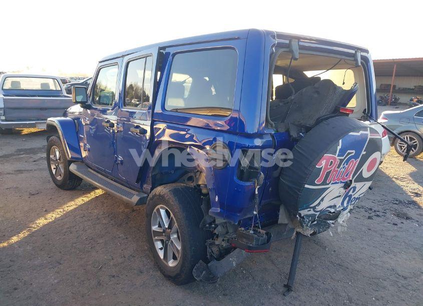 Photo 3 of 2018 Jeep Wrangler UNLIMITED SAHARA 4X4 (VIN 1C4HJXEG1JW308680)