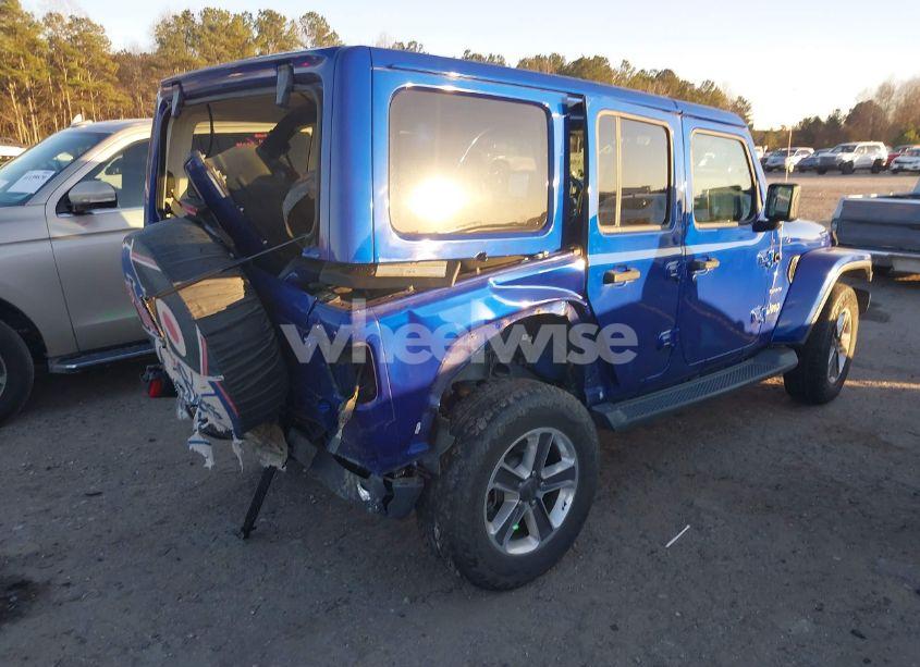 Photo 4 of 2018 Jeep Wrangler UNLIMITED SAHARA 4X4 (VIN 1C4HJXEG1JW308680)