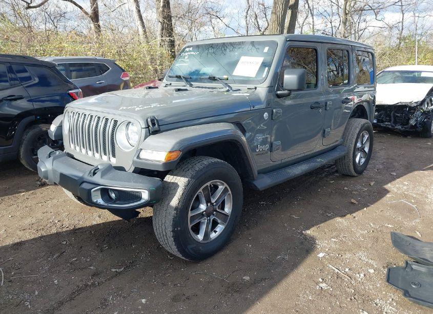 Photo 2 of 2019 Jeep Wrangler UNLIMITED SAHARA 4X4 (VIN 1C4HJXEG1KW571530)