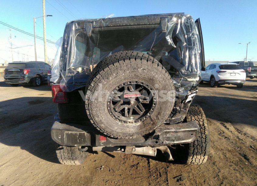 Photo 15 of 2021 Jeep Wrangler UNLIMITED SAHARA 4X4 (VIN 1C4HJXEG1MW579887)