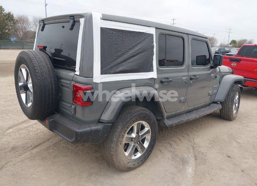 Photo 4 of 2022 Jeep Wrangler UNLIMITED SAHARA 4X4 (VIN 1C4HJXEG1NW257025)