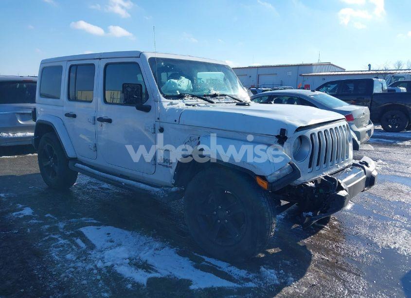 2018 Jeep Wrangler UNLIMITED SAHARA 4X4 (VIN 1C4HJXEG2JW316271) main photo