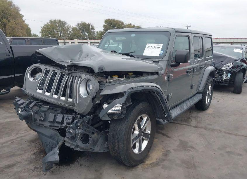 Photo 2 of 2019 Jeep Wrangler UNLIMITED SAHARA 4X4 (VIN 1C4HJXEG2KW508551)