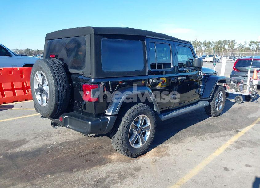 Photo 4 of 2020 Jeep Wrangler UNLIMITED SAHARA 4X4 (VIN 1C4HJXEG2LW243468)