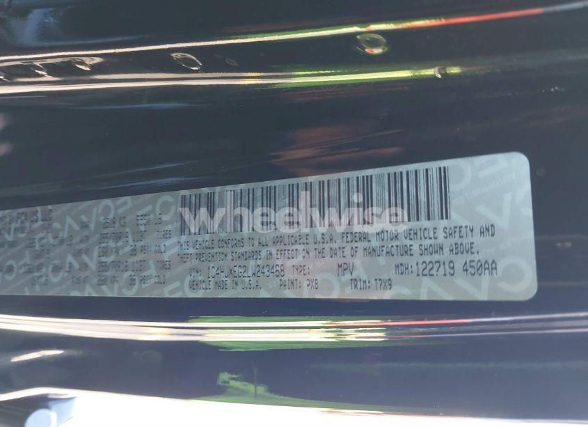 Photo 9 of 2020 Jeep Wrangler UNLIMITED SAHARA 4X4 (VIN 1C4HJXEG2LW243468)