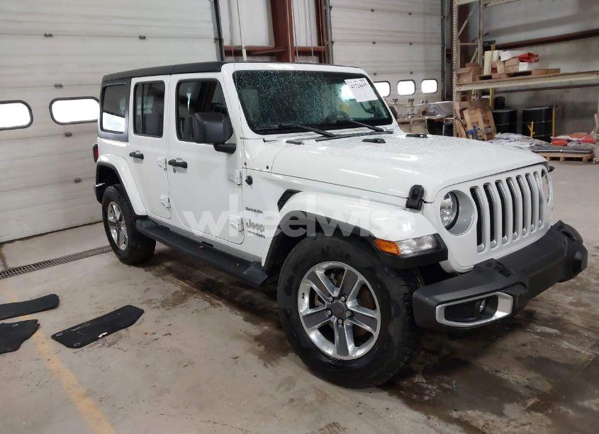 2021 Jeep Wrangler UNLIMITED SAHARA 4X4 (VIN 1C4HJXEG2MW655357) main photo