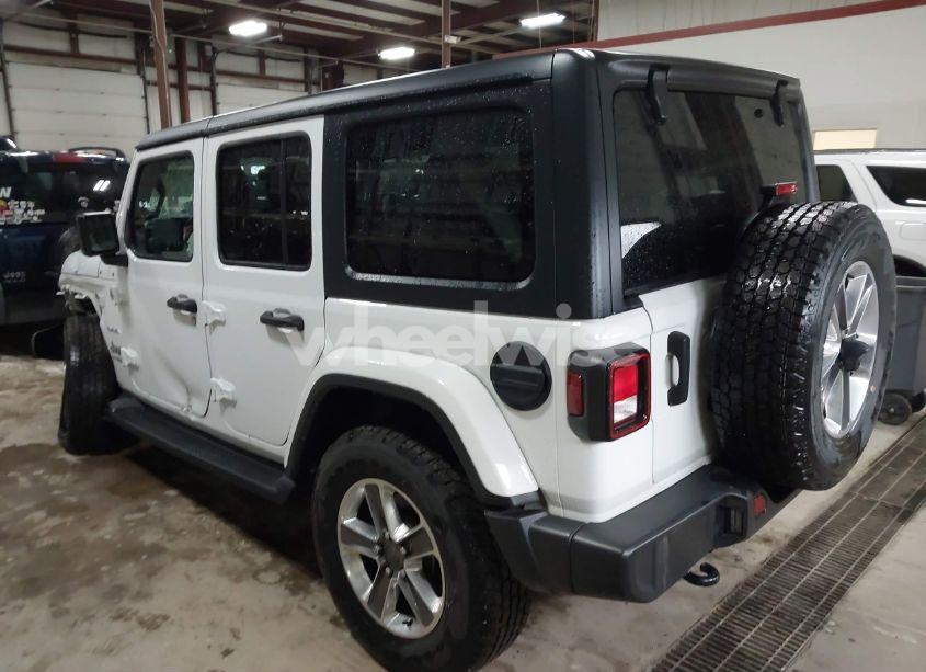 Photo 3 of 2021 Jeep Wrangler UNLIMITED SAHARA 4X4 (VIN 1C4HJXEG2MW655357)