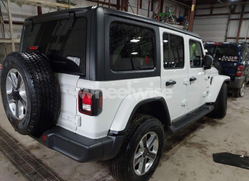 Photo 4 of 2021 Jeep Wrangler UNLIMITED SAHARA 4X4 (VIN 1C4HJXEG2MW655357)