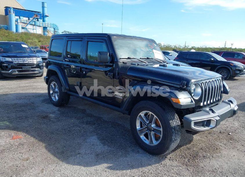 2018 Jeep Wrangler UNLIMITED SAHARA 4X4 (VIN 1C4HJXEG3JW115365) main photo