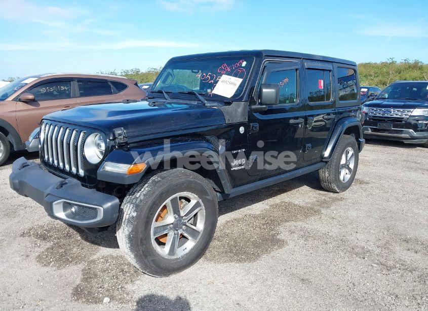 Photo 2 of 2018 Jeep Wrangler UNLIMITED SAHARA 4X4 (VIN 1C4HJXEG3JW115365)