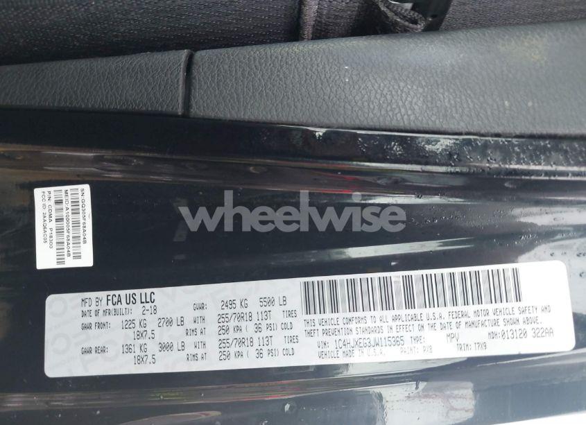 Photo 9 of 2018 Jeep Wrangler UNLIMITED SAHARA 4X4 (VIN 1C4HJXEG3JW115365)