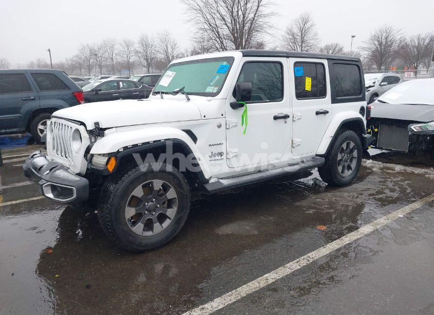 Photo 2 of 2018 Jeep Wrangler UNLIMITED SAHARA 4X4 (VIN 1C4HJXEG3JW186176)