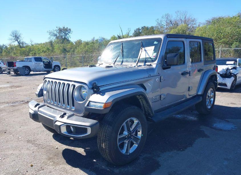 Photo 2 of 2019 Jeep Wrangler UNLIMITED SAHARA 4X4 (VIN 1C4HJXEG3KW528064)