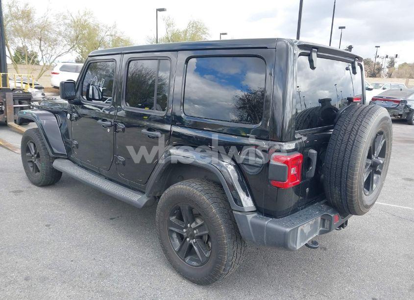 Photo 3 of 2020 Jeep Wrangler UNLIMITED SAHARA ALTITUDE 4X4 (VIN 1C4HJXEG3LW211192)