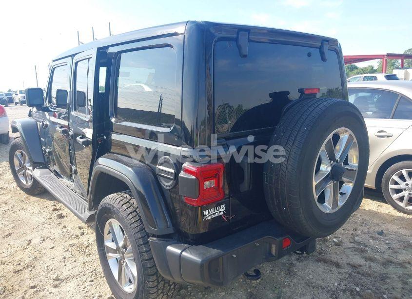 Photo 3 of 2021 Jeep Wrangler UNLIMITED SAHARA 4X4 (VIN 1C4HJXEG3MW536507)