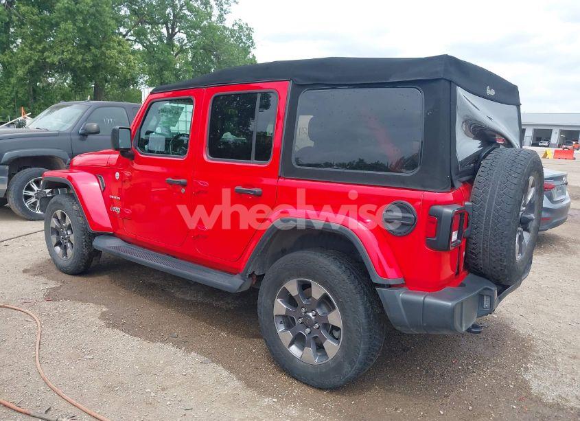 Photo 3 of 2018 Jeep Wrangler UNLIMITED SAHARA 4X4 (VIN 1C4HJXEG4JW316496)