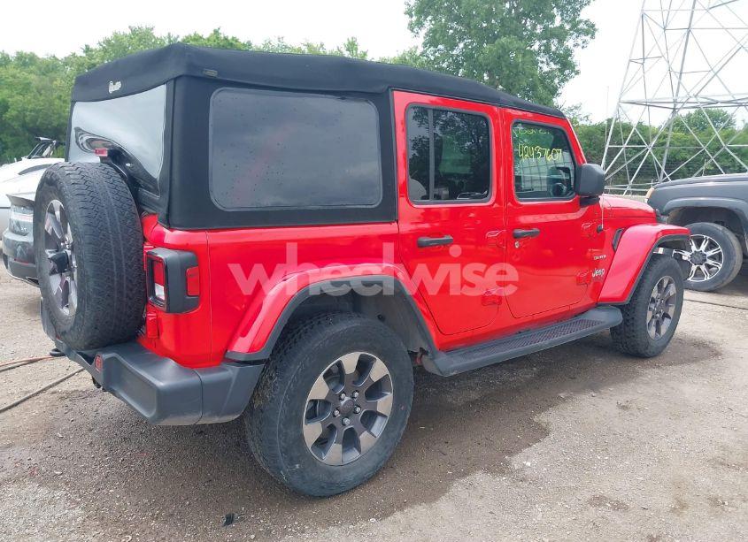 Photo 4 of 2018 Jeep Wrangler UNLIMITED SAHARA 4X4 (VIN 1C4HJXEG4JW316496)