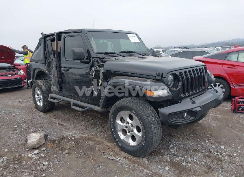2021 Jeep Wrangler UNLIMITED SAHARA ALTITUDE 4X4 (VIN 1C4HJXEG4MW603793) main photo