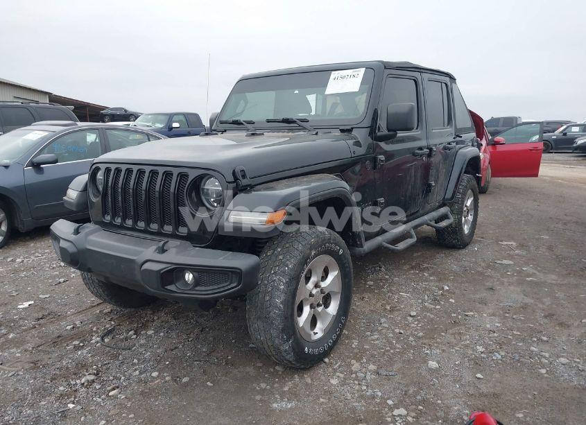 Photo 2 of 2021 Jeep Wrangler UNLIMITED SAHARA ALTITUDE 4X4 (VIN 1C4HJXEG4MW603793)