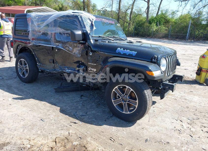 2023 Jeep Wrangler 4-DOOR SAHARA 4X4 (VIN 1C4HJXEG4PW624339) main photo