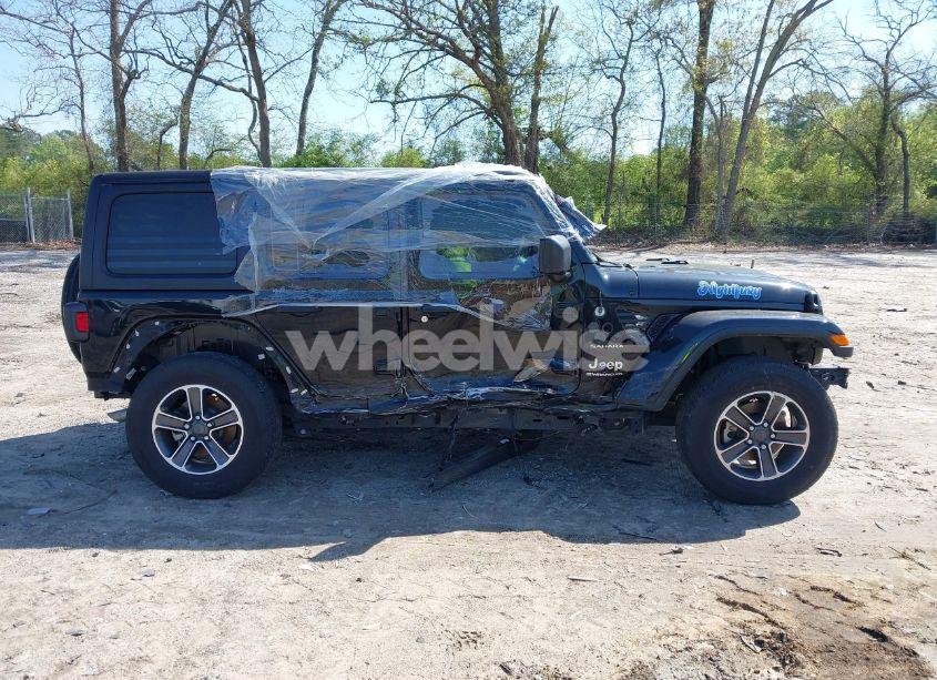 Photo 14 of 2023 Jeep Wrangler 4-DOOR SAHARA 4X4 (VIN 1C4HJXEG4PW624339)