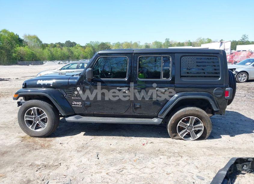 Photo 15 of 2023 Jeep Wrangler 4-DOOR SAHARA 4X4 (VIN 1C4HJXEG4PW624339)