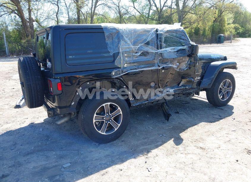 Photo 4 of 2023 Jeep Wrangler 4-DOOR SAHARA 4X4 (VIN 1C4HJXEG4PW624339)