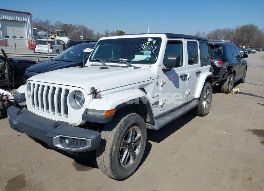 Photo 2 of 2018 Jeep Wrangler UNLIMITED SAHARA 4X4 (VIN 1C4HJXEG5JW145600)