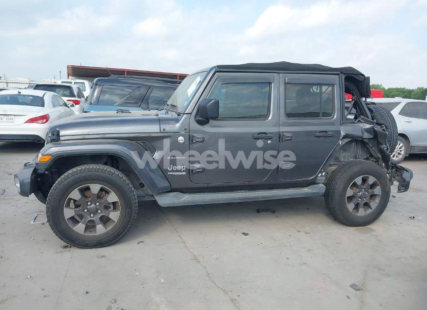 Photo 14 of 2018 Jeep Wrangler UNLIMITED SAHARA 4X4 (VIN 1C4HJXEG5JW194523)