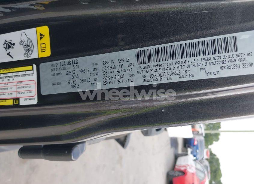 Photo 9 of 2018 Jeep Wrangler UNLIMITED SAHARA 4X4 (VIN 1C4HJXEG5JW194523)